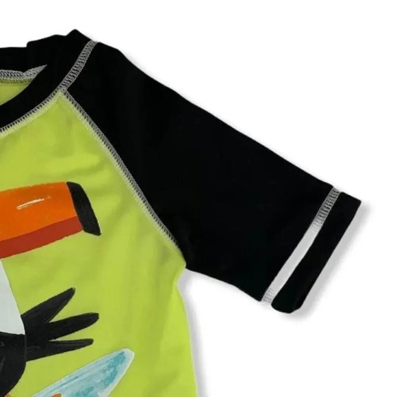 Gymboree Little Boy Tucan RashGuard Swimwear - Picture 3 of 6